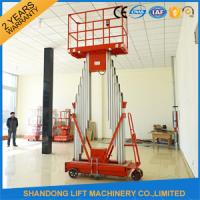 China High Strength Aluminum Alloy Mobile Lifting Table , Electric Hydraulic Motorcycle Lift Table factory