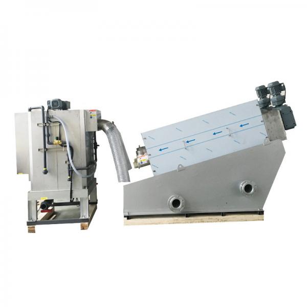 Quality Enclosed Dewatering Screw Press Machine Durable Structure Corrosion Resistant for sale