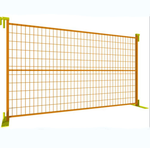 China Secure galvanized movable fence temporary fence steel  temporary fence factory