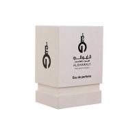 Quality White Classical Perfume Packaging Box With Cardboard Holder for sale