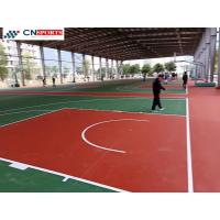 Quality Basketball Courts Volleyball Playground Sports Surface Silicon PU Rubber for sale