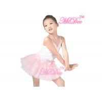 China MiDee Pink Ballet Tutu Dress Kids Dance Clothes Ballerina Tutu Fancy Dress factory