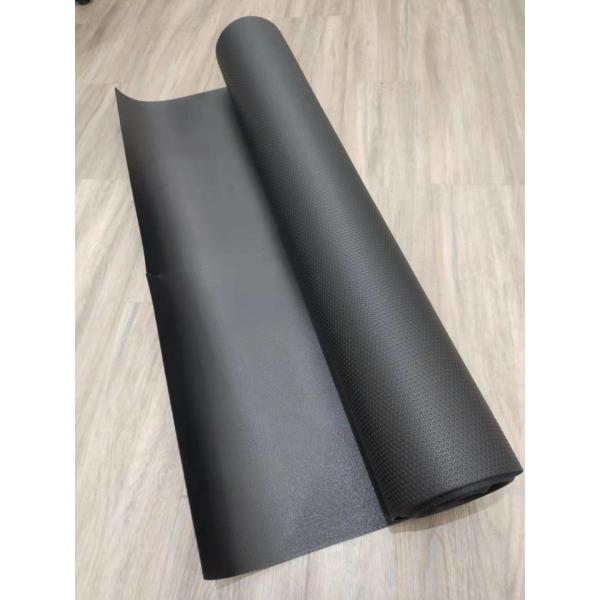 Quality Embossed Pattern SPC Flooring Underlay Foam 10 Times Black PE for sale