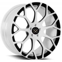 Quality 20 Inch 1- Piece Forged Weheel Rims For Audi RS7 5x112 White and Black for sale