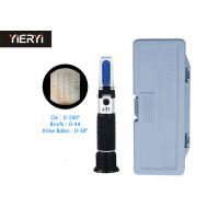 Quality 3 In 1 Handheld ATC Portable Refractometer For Wine / Beer , Light Weight for sale