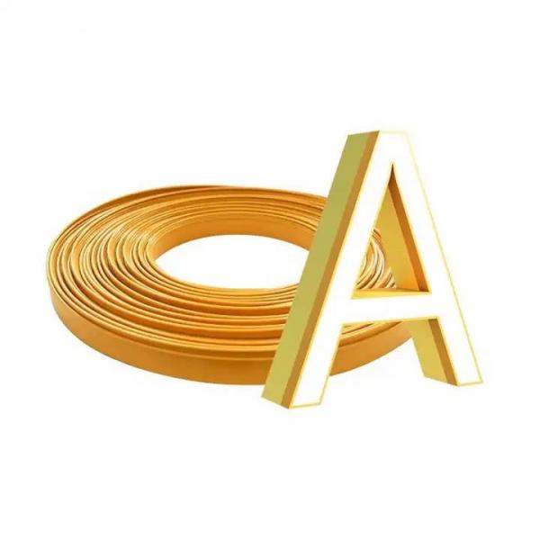 Quality 40 Meter Arrow Type 3d Channel Letter Making Channel Letter Signage Trim for sale
