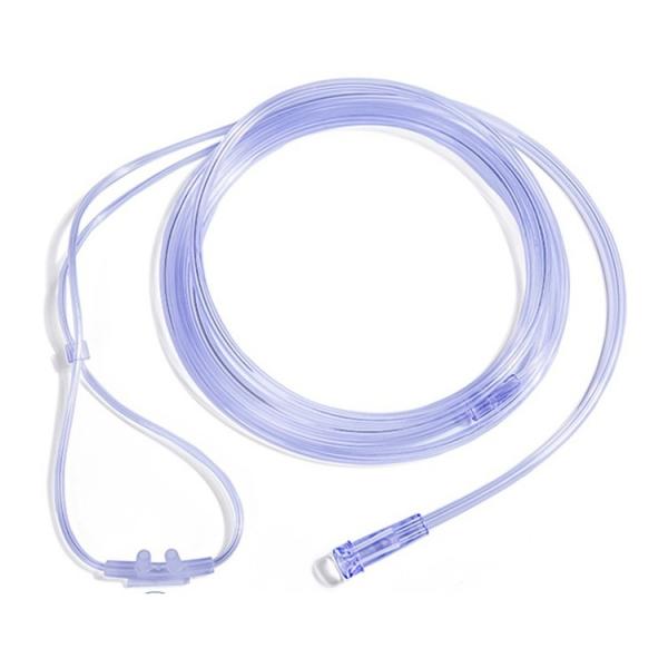 Quality Clinic Nasal Cannula Tube , Neonate PVC Partial Nasal Oxygen Tube for sale