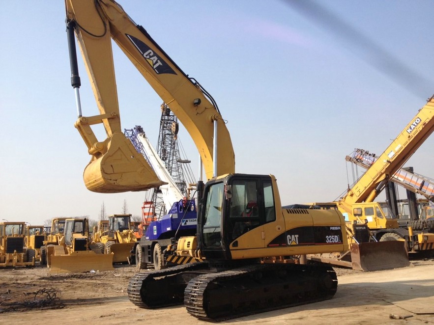 China 325DL  325D second hand  used excavator for sale track excavator construction digger for sale factory
