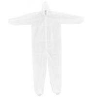 Quality Polypropylene Disposable Protective Coverall With Hood Boots Elastic Wrists for sale