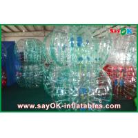 China Inflatable Lawn Games Clear / Red / Blue Inflatable Soccer Bubble Ball Giant Human Bubble Ball factory