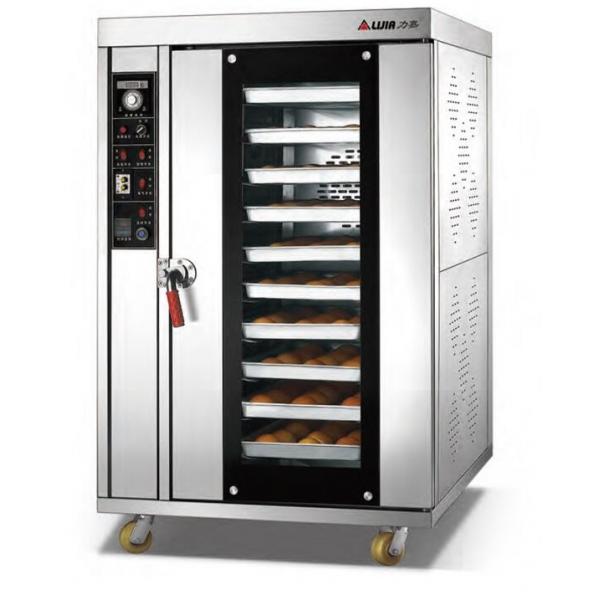 Quality 18kw Electric Baking Ovens Double Control Systems / Hot Air Convection Oven for sale