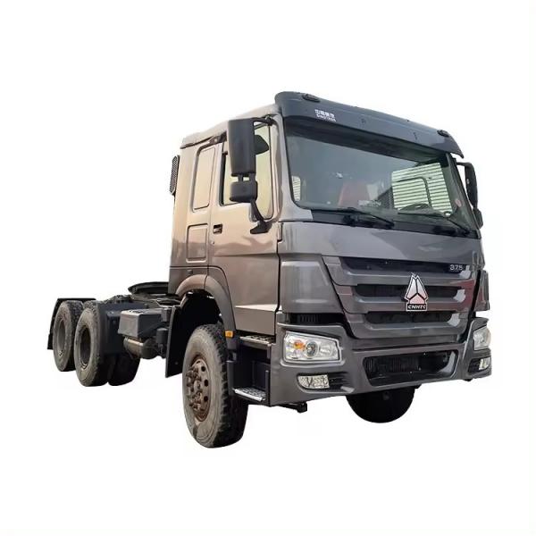 Quality Sinotruk 371 420 HP Used Tractor Howo Trucks 10 2-Wheel Automatic Manual Diesel Euro 3 FH 500 With 6x4 Drive for sale