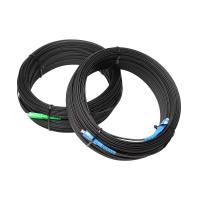 Quality SC PC APC Pigtail Fiber Optical Drop Cable GJYXFCH Type FRP Strength for sale