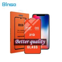 Quality 21D Anti Shock High Transparent 9h Temper Glass Screen Protector For Samsung for sale