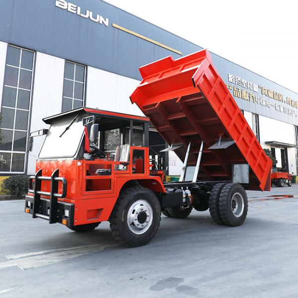 Quality Loading Capacity 15 Tons Underground Dump Truck Excellent Maneuverability for sale
