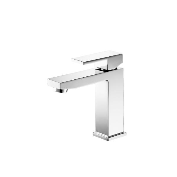 Quality Single Lever Electroplated Wash Basin Faucet Surface Mounted Bath Taps for sale