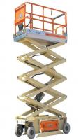 China Electric Hydraulic Self Propelled Scissor Lift , Mobile Scissor Lift 12m Lift Height factory