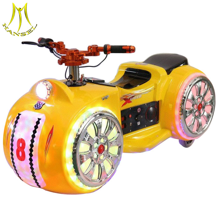 China Hansel plastic remote control battery powered electric motor bike factory