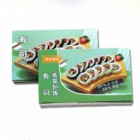 China Recyclable Disposible Paper Packaging Box Take Away Sushi Packaging Box factory