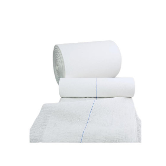 Quality High Absorbent Medical 100% Cotton Gauze Roll 1ply 2ply 4ply Surgical Gauze for sale