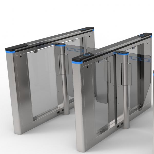 Quality Rosh Auto Swing Access Control turnstile entrance gates double core for Airport for sale