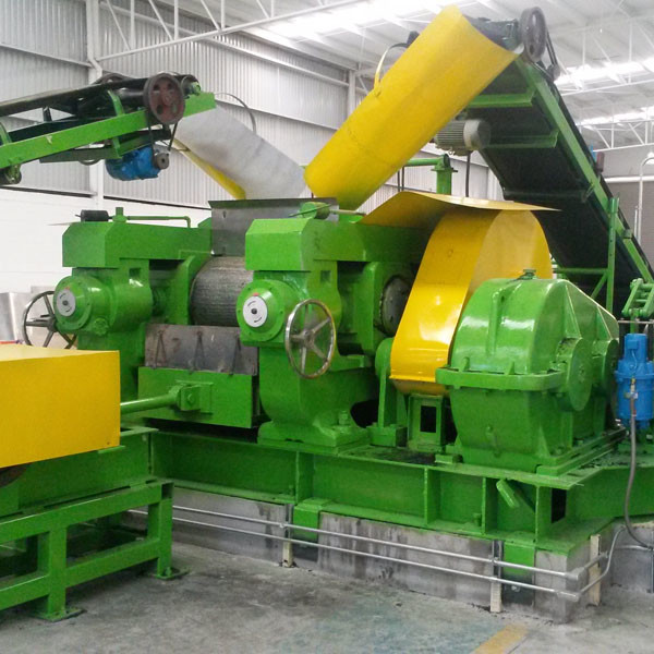 Quality No pollution Waste Tire Recycling Machine , Tyre Crumb Machine for sale