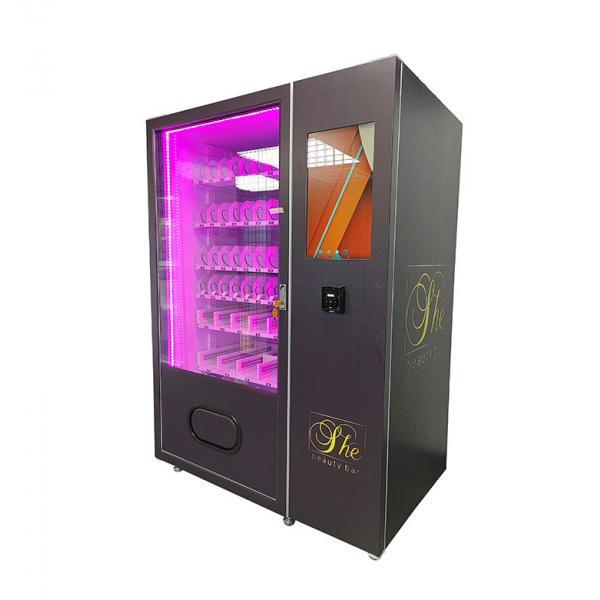 Quality 22'' Touch Screen Eyelash Vending Machine For Shopping Mall for sale