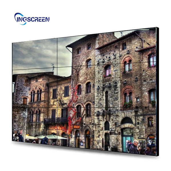 Quality 4k Indoor 3x3 Lcd Advertising Display Advertisement Wall Lcd Panel for sale
