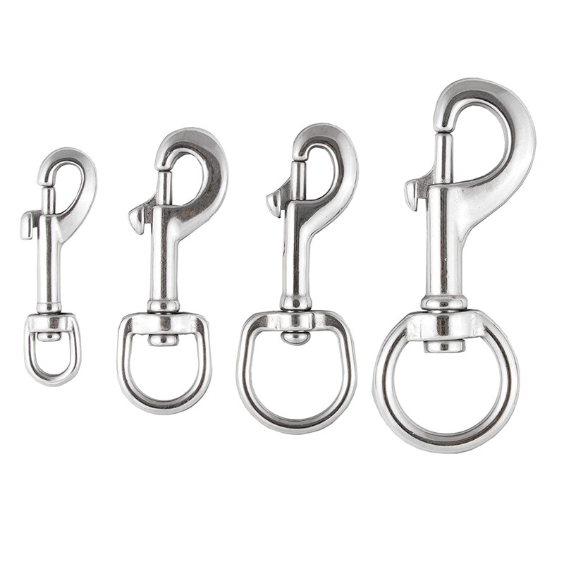 China OEM Acceptance Stainless Steel Swivel Eye Bolt Snap for Heavy Industry Needs factory