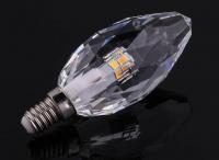 China 5W candle light bulb led spot Crystal Candle Light K5 crystal housing 220V E14 dimmable factory