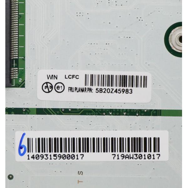 Quality Lenovo 5B20Z45983 System Board Motherboard BDPLANAR i5-10310U 8G UHD VP WIN YA for sale