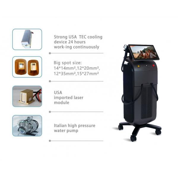 Quality Lightsheer Diode Laser Hair Removal Machine 1064nm 755nm for sale