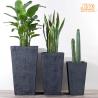 China MGO Garden Pots Clay Flower Pots Outdoor Tall Planter Resin Pots for Flowers Modern Planters factory