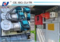 China Construction Hoist Manufacturers HYCM100m High 2*2kg SC200/200 Green Man and Material Hoist factory