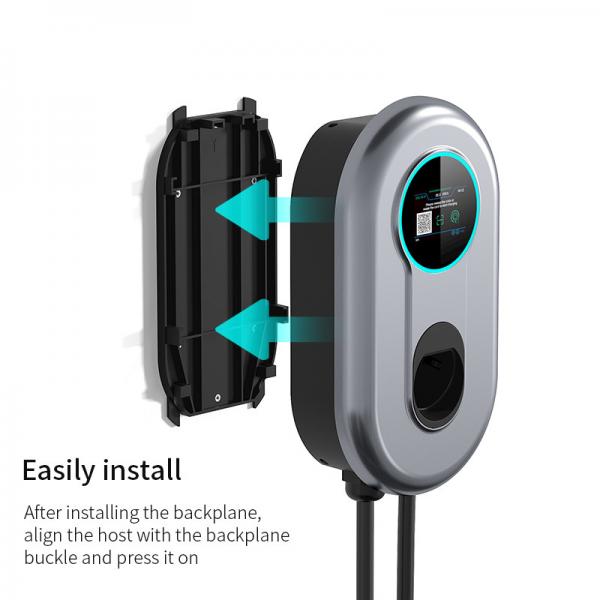 Quality 11.04KW 3 Phase Type 2 EV Charger Wallbox Fast And Convenient Electric Vehicle Charging Station for sale