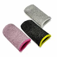 Quality Sensitive Mobile Phone Touch Screen Finger Sleeve Silver Fiber for sale