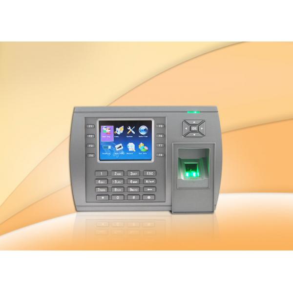 Quality 3.5 Inch TFT LCD Fingerprint biometric access control devices With Webserver , for sale