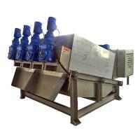 Quality Domestic Wastewater Treatment Machine Automatic Screw Press Dewatering Machine for sale