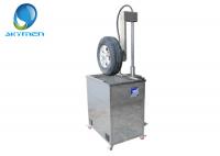 China Alloy Wheel / Tire Cleaning Machine with Digital Control , Easy Sweep factory