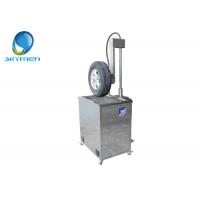 China Alloy Wheel / Tire Cleaning Machine with Digital Control , Easy Sweep for sale
