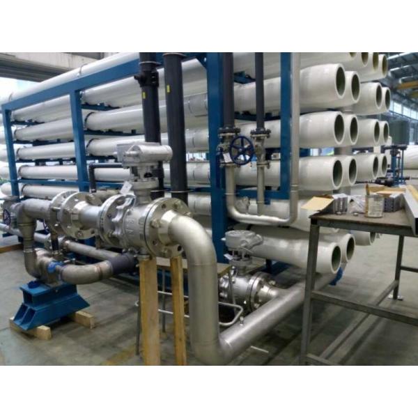 Quality 6 Mpa Sea Water Treatment Plant , 10000LPD Seawater Desalination Equipment for sale