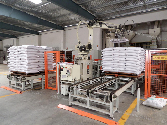 China High Precision Automatic Palletizer Machine , Efficient Automatic Bag Palletizer factory
