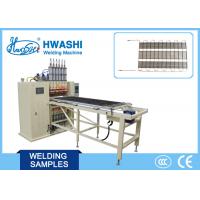 China Refrigerator Condenser Wire-on-tube Mesh Welding Machine , Automatic Steel Wire Welder factory