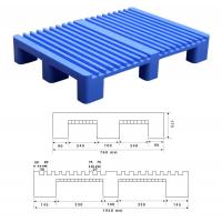 China Non-Stop Deck Plastic Pallet & Tow Way Corrugated Top pallet Size:1050*760*175MM for sale