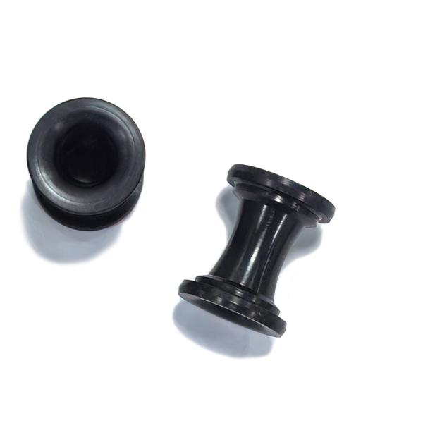 Quality HNBR FVMQ Rubber Grommets IATF16949 Black Rubber Gasket Food Grade for sale