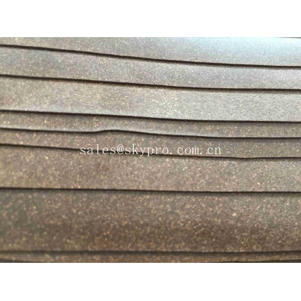 Quality Thermal Insulation Rubber Sheeting Roll Soundproof Acoustic Cork Rubber Sheet for sale