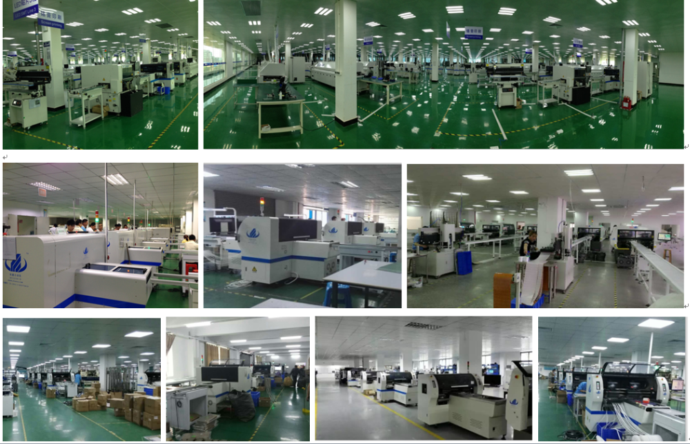 Multi-functional SMT  pick and place machine LED bulb SMT production machine HT-E6T