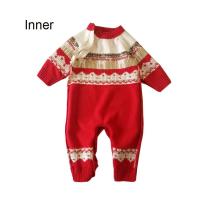 China 2023 New Arrivals Baby Boy Girl Clothes Romper Newborn in Bulk Kids Long Sleeve Winter Christmas baby Clothing factory