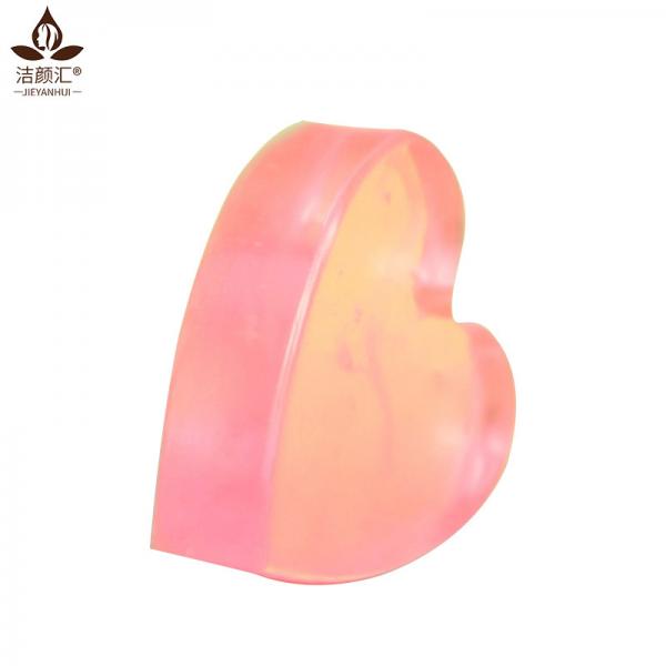 Quality 60g Heart Shaped Soaps In Bulk OEM Skin Care Products Acne Removal for sale