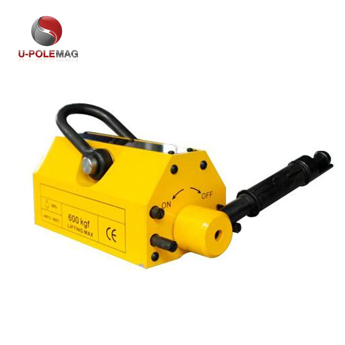 China 1000kg Rated Lifting Strength Permanent Magnetic Lifter with 3.5 Times Safety Rate factory